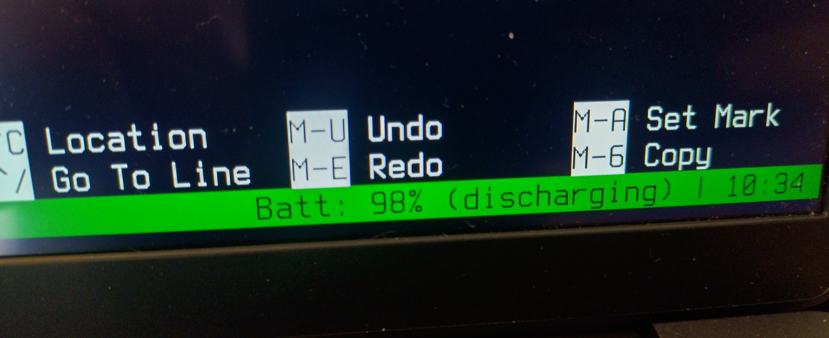 tmux battery information